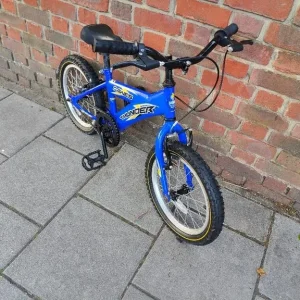 16" Dawes Thunder Steel Kids Bike – Blue, Age 5-7 - Image 3