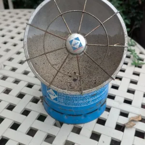 Gas heater and bottle (Camping)