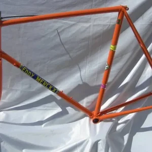 COLNAGO EDDY MERCKX MOLTENI ORANGE FRAME AND FORKS 1973/74 61CM CTC CAMPAGNOLO - Image 6