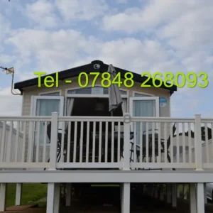 Two Bedroom Pet-Free Caravan with Veranda at Haven Cliffs Holiday Park - Image 4