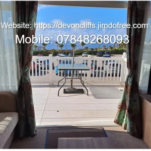 Two Bedroom Pet-Free Caravan with Veranda at Haven Cliffs Holiday Park