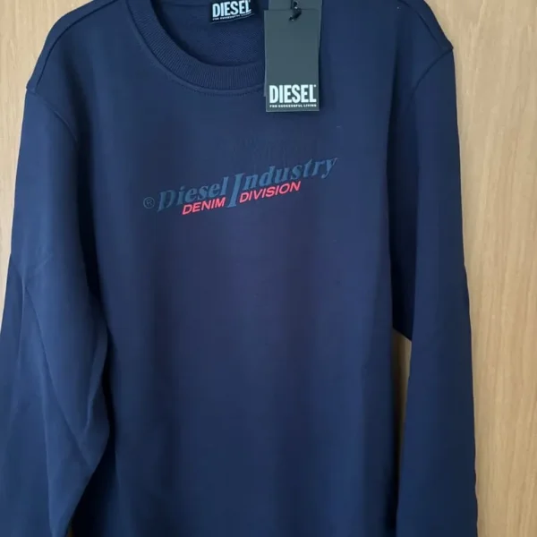 Diesel large navy blue jumper