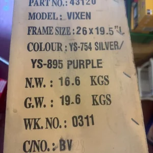 Raleigh Vixen Purple Bike 26x19.5