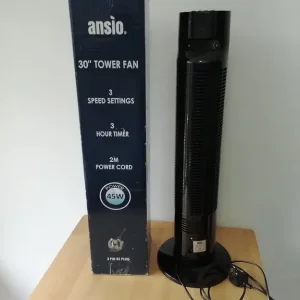 Ansio Tower Fan 30" with Timer - Image 3
