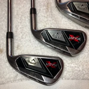 Callaway Razr X Irons 4-5-6-8 PW Uniflex Steel Shaft - Image 7