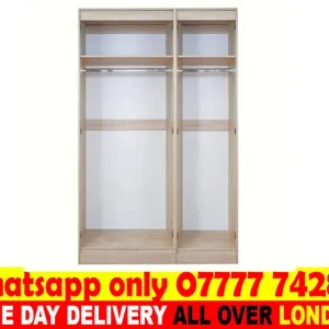 Bedroom Wardrobe with Mirror - Image 4