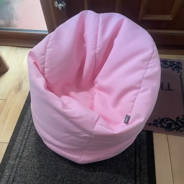 Pink bean bag