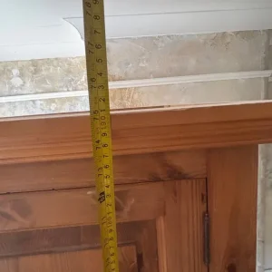 Wardrobe bottom and top halves