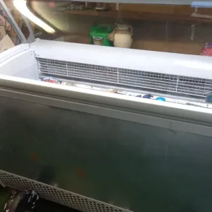 ICE CREAM DISPLAY UNIT WITH TRAYS