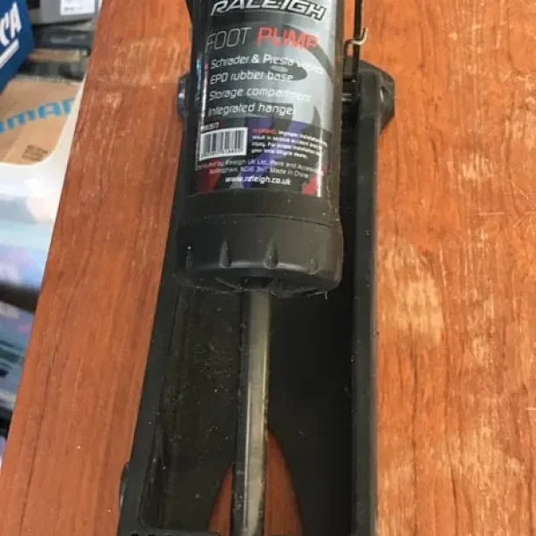 Raleigh foot pump
