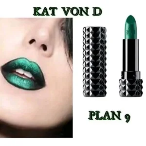 Kat Von D Plan 9 Green Lipstick