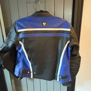 Belstaff Womens Leather Jacket Size 12 - Image 4