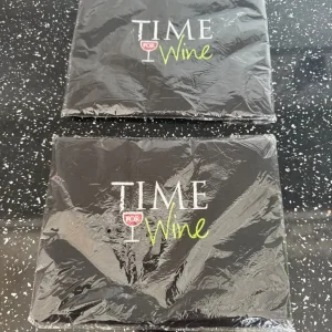 2 x New Sealed TIME FOR WINE Waist Tie Aprons - Image 3