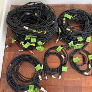 XLR to 1/4" and phono cables - Image 3