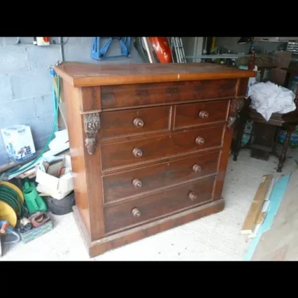 Old chest of drawers