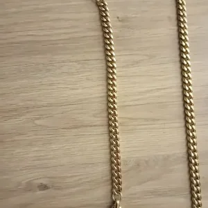 2 sets of curb chains and bracelets gold plated
