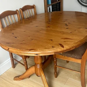 Table and 4 chairs