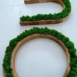 Oak Letter Logo with Moss - Image 8