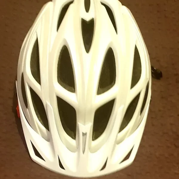 White Medium Bike Helmet