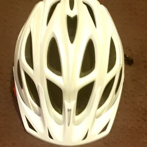 White Medium Bike Helmet