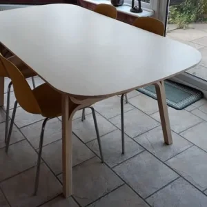 IKEA Voxlov table and 4 Broringe chairs