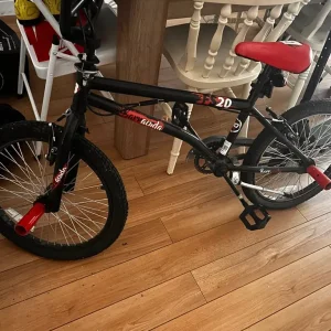 Bike with stunt pegs
