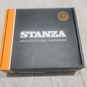 Stanza Assisi Lever Door Handle - Polished Nickel