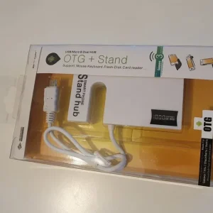 OTG + Stand USB/Micro B Dual Hub