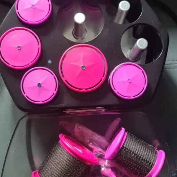 HEATED ROLLERS HAIR FULL SET WITH CLIPS MARK HILL