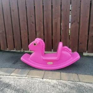 Little Tikes pink rocking horse