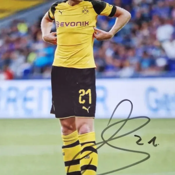 Andre Schurle hand signed picture