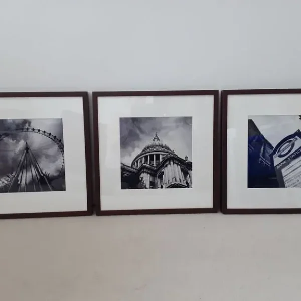 3 London photo prints