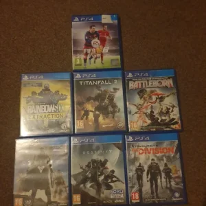 7 PS4 Games fully working