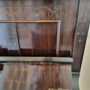 Upright piano and stool - Image 5