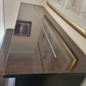 Upright piano and stool - Image 7