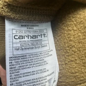 Carhartt Quarter Zip Jumper - Image 3