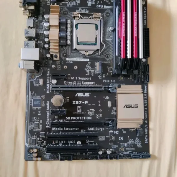 ASUS Z97-P Motherboard with I7-4790K and 24GB DDR3 RAM