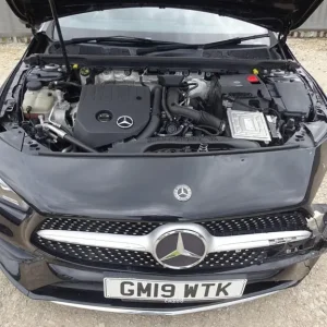 2019 Mercedes Benz CLA 180 AMG Line Auto – Front and Side Damage, Repairable, Cat-S Salvage - Image 7