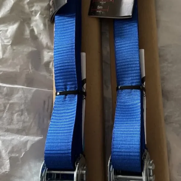 Two Heavy Duty Ratchet Straps – 5 Metres – From Halfords