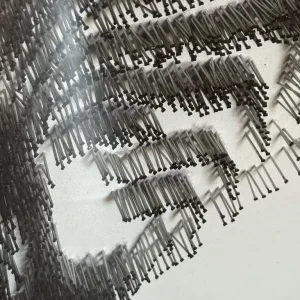Zebra Portrait Made from 10,000 Nails - Image 3