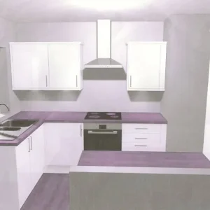 Greenwhich White Gloss Kitchen