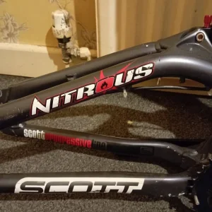 Scott Nitrous 30 full suspension frame with Manitou rear shock - Image 3