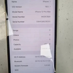 Iphone 12 promax 256GB unlocked - Image 2