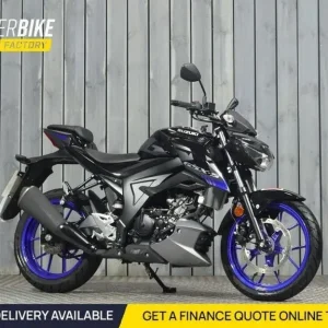 2023 Black Suzuki GSX-S125