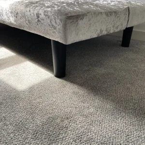 Silver unused sofa bed - Image 4