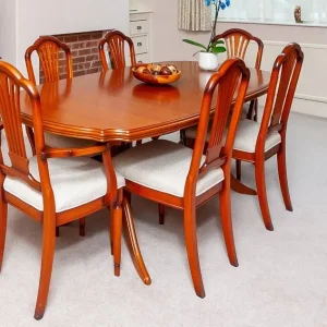 Dining Table and 6 Chairs - Image 3