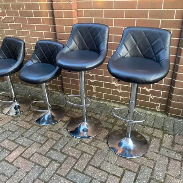 Breakfast Bar Stools Black