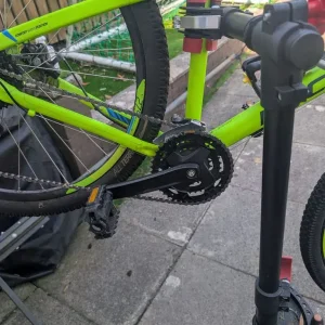 ROCKRIDER ST 520 MOUNTAIN BIKE YELLOW - Medium Frame - Image 3