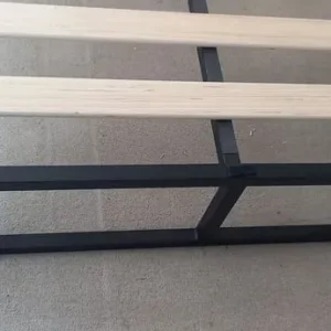 Metal small double bed frame - Image 2