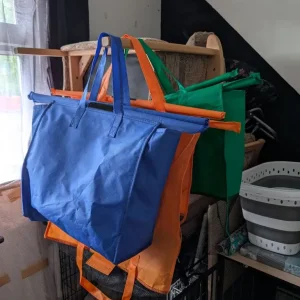 3 shopping trolley bags